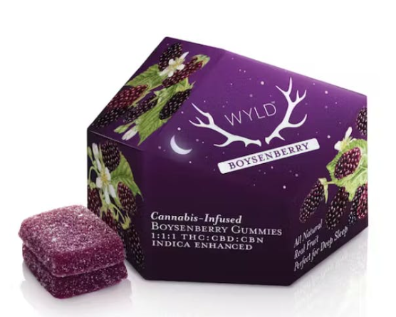 BOYSENBERRY | THC + CBD + CBN ENHANCED GUMMIES 200MG (SPECIAL)