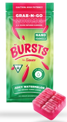 JUICY WATERMELON | LIVE RESIN GUMMIES 200MG - 2X100MG (SPECIAL)