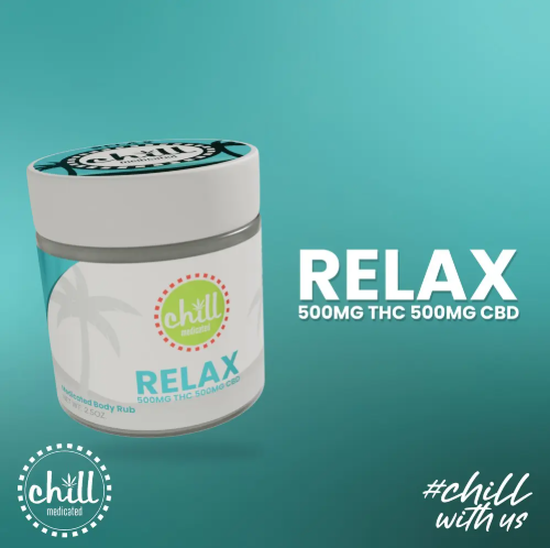 RELAX | 500MG THC 500MG CBD