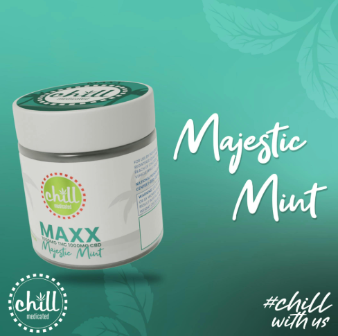 MAJESTIC MINT | 1000MG THC BODY RUB