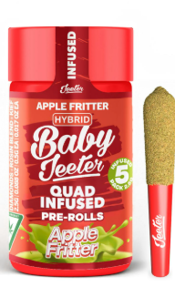 APPLE FRITTER | ROSIN ENHANCED BABY JEETERS 5PK