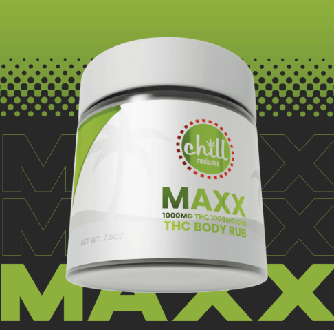 MAXX BODY RUB | 1000MG THC : 1000MG CBD