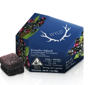 ELDERBERRY - 4:1 | INDICA + CBN ENHANCED GUMMIES 200MG THC: 50MG CBN