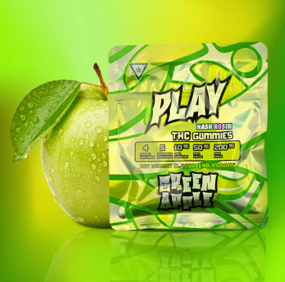 GREEN APPLE | GUMMIES 200MG - 4X50MG