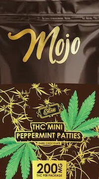 MINI PEPPERMINT PATTIES | BAKED GOOD 200MG