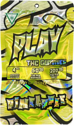 PINEAPPLE | GUMMIES 200MG - 4X50MG