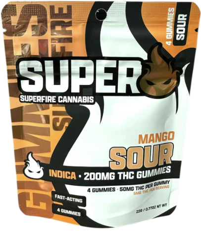 SOUR MANGO | GUMMIES 200MG