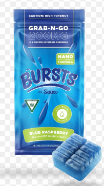 BLUE RASPBERRY | GUMMIES 200MG - 2X100MG (SPECIAL)