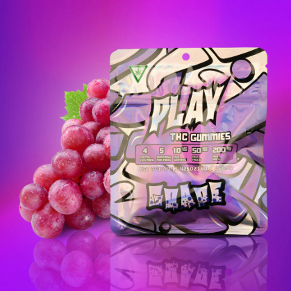 GRAPE | GUMMIES 200MG - 4X50MG