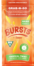 TROPICAL TWIST | LIVE RESIN GUMMIES 200MG - 2X100MG (SPECIAL)