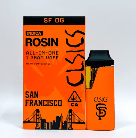 SF OG Live Rosin All In One Vape - 1 g