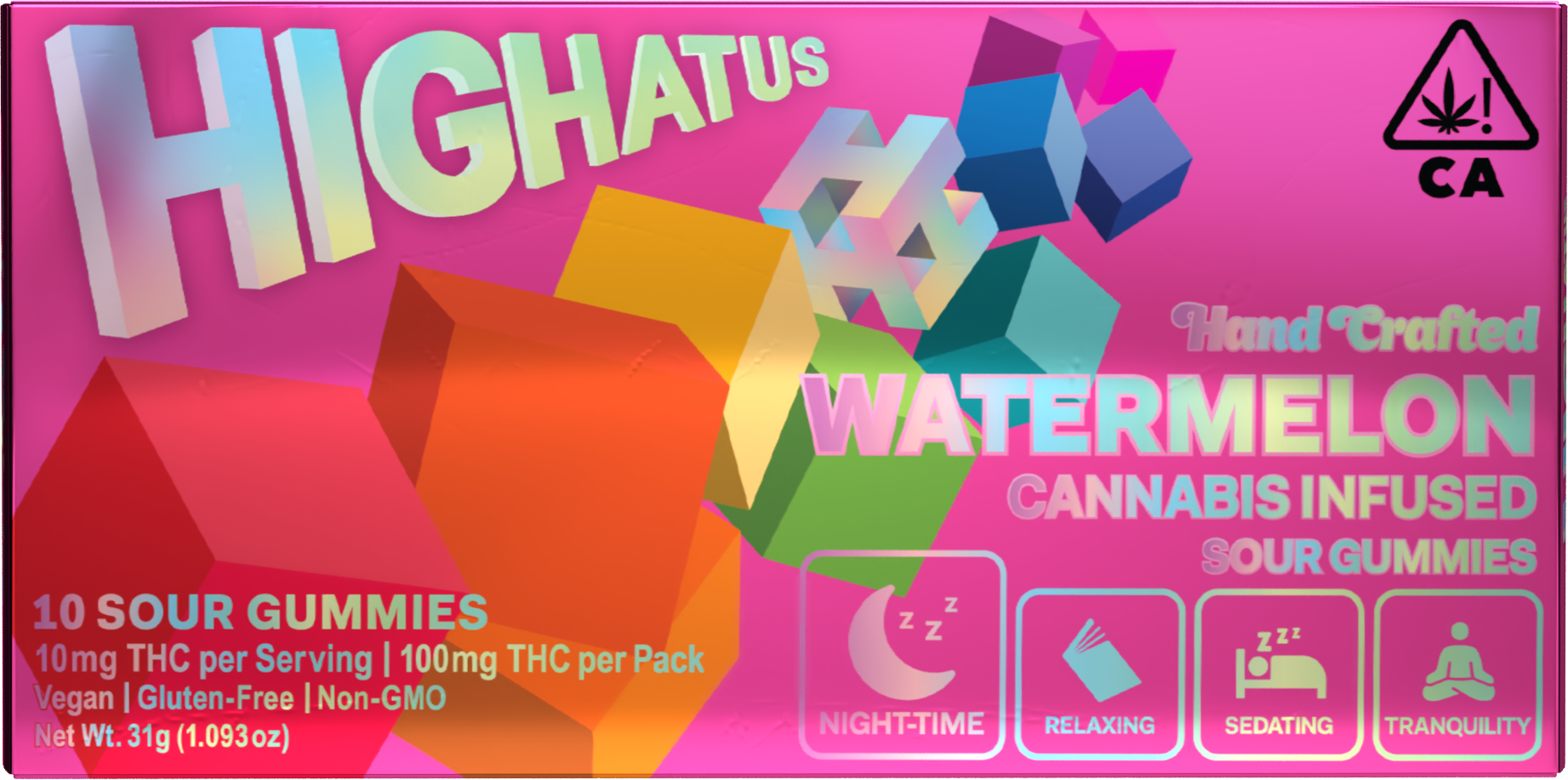 WATERMELON 10 PACK SOUR GUMMIES
