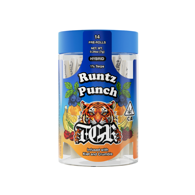 Runtz Punch Kief & Crumble Infused - 7 g - 14 Pack