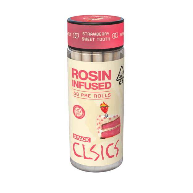 Sweet Tooth Rosin Prerolls - 2.5 g - 5 Pack