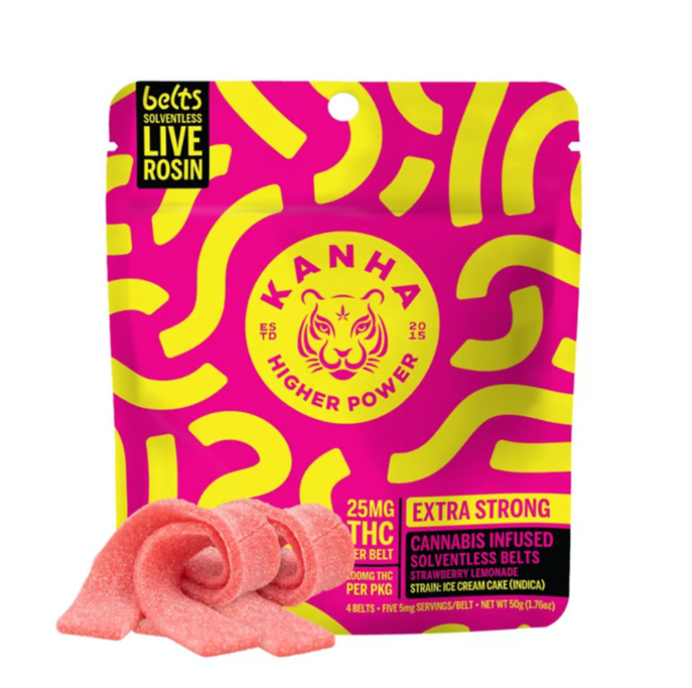 STRAWBERRY LEMONADE 4PACK 25MG ROSIN BELTS