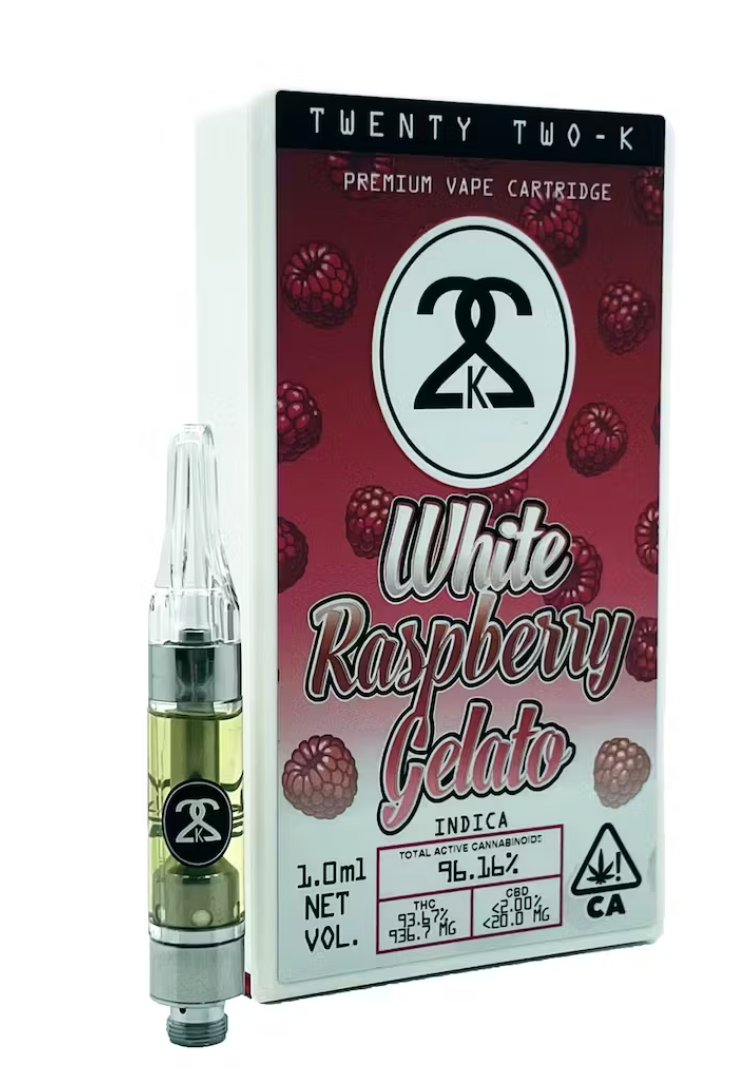 WHITE RASPBERRY GELATO 1G CARTRIDGE