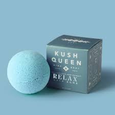 Relax Bath Bomb 50mg THC 25mg CBD