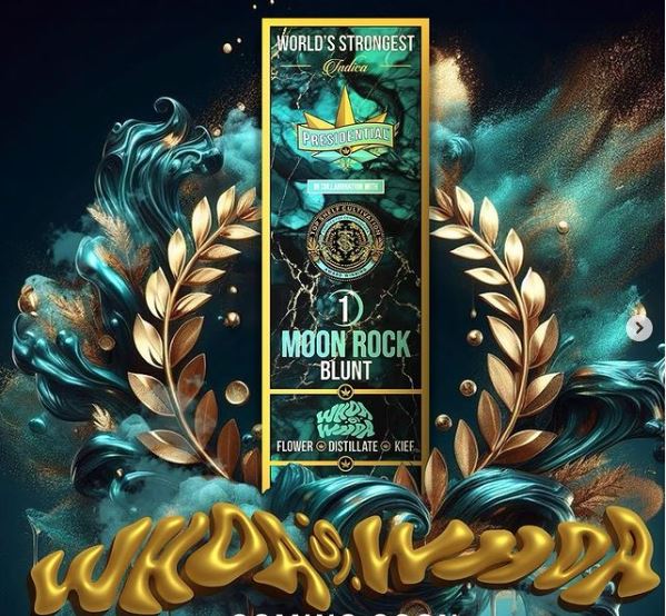 WHOA SI WHOA 1.5G MOON ROCK INFUSED BLUNT
