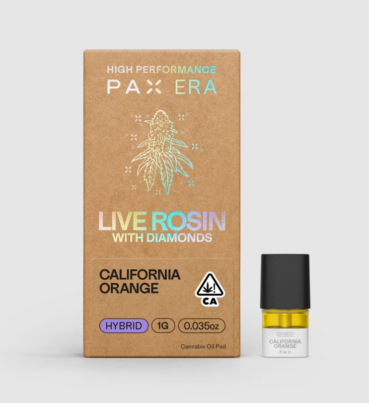 CALIFORNIA ORANGE 1G ROSIN PAX POD