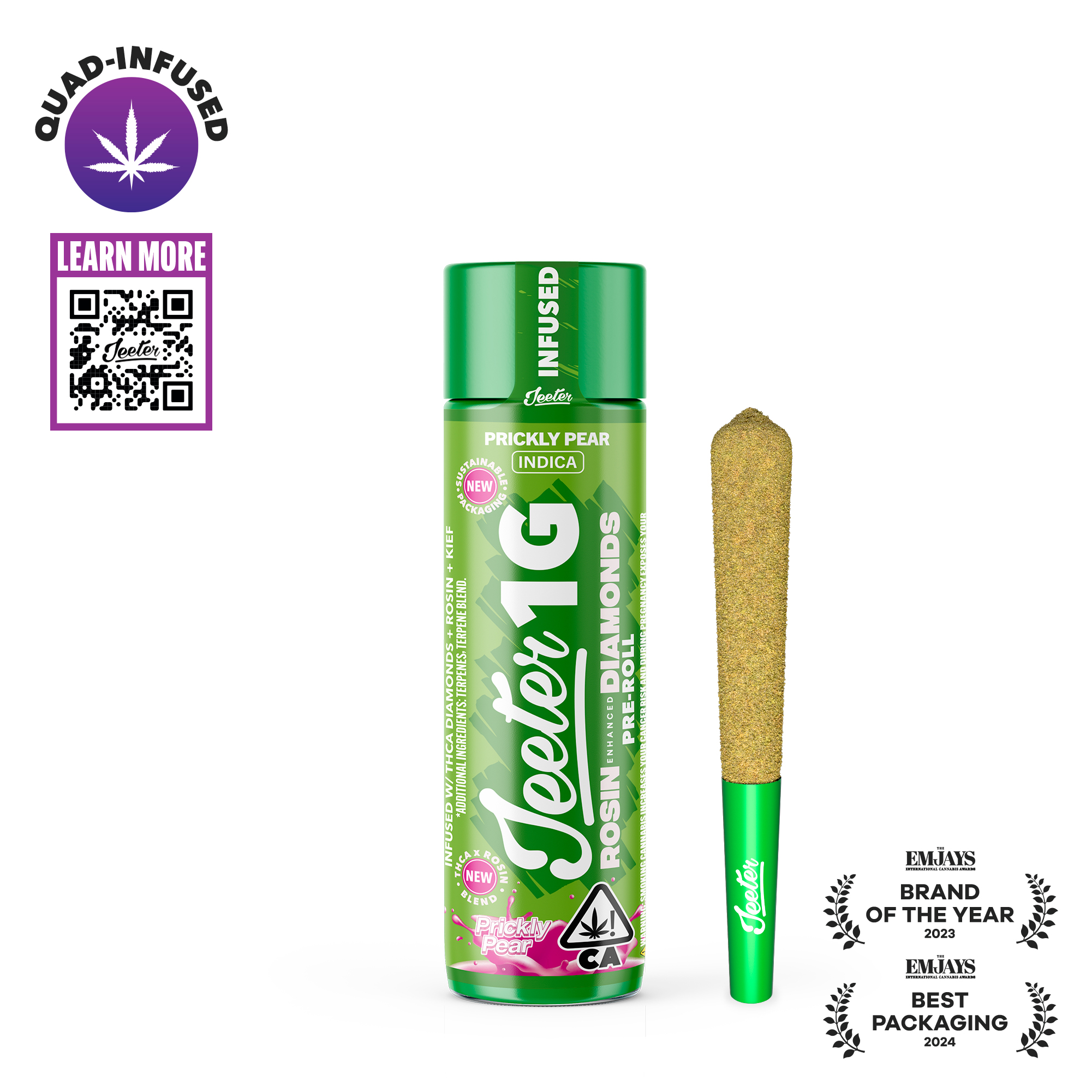 PRICKLY PEAR 1G INFUSED PREROLL