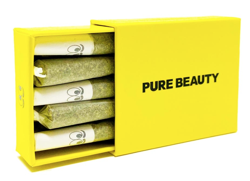 Pure beauty - SATIVA BABIES YELLOW BOX 0.35G PREROLL 10 PACK