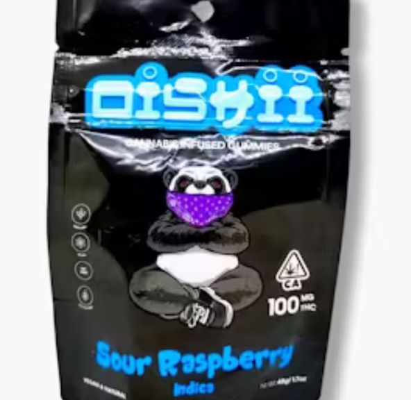 SOUR RASPBERRY 10 PACK GUMMY