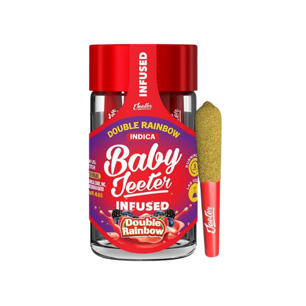 DOUBLE RAINBOW BABY JEETER 0.5G INFUSED 5 PACK