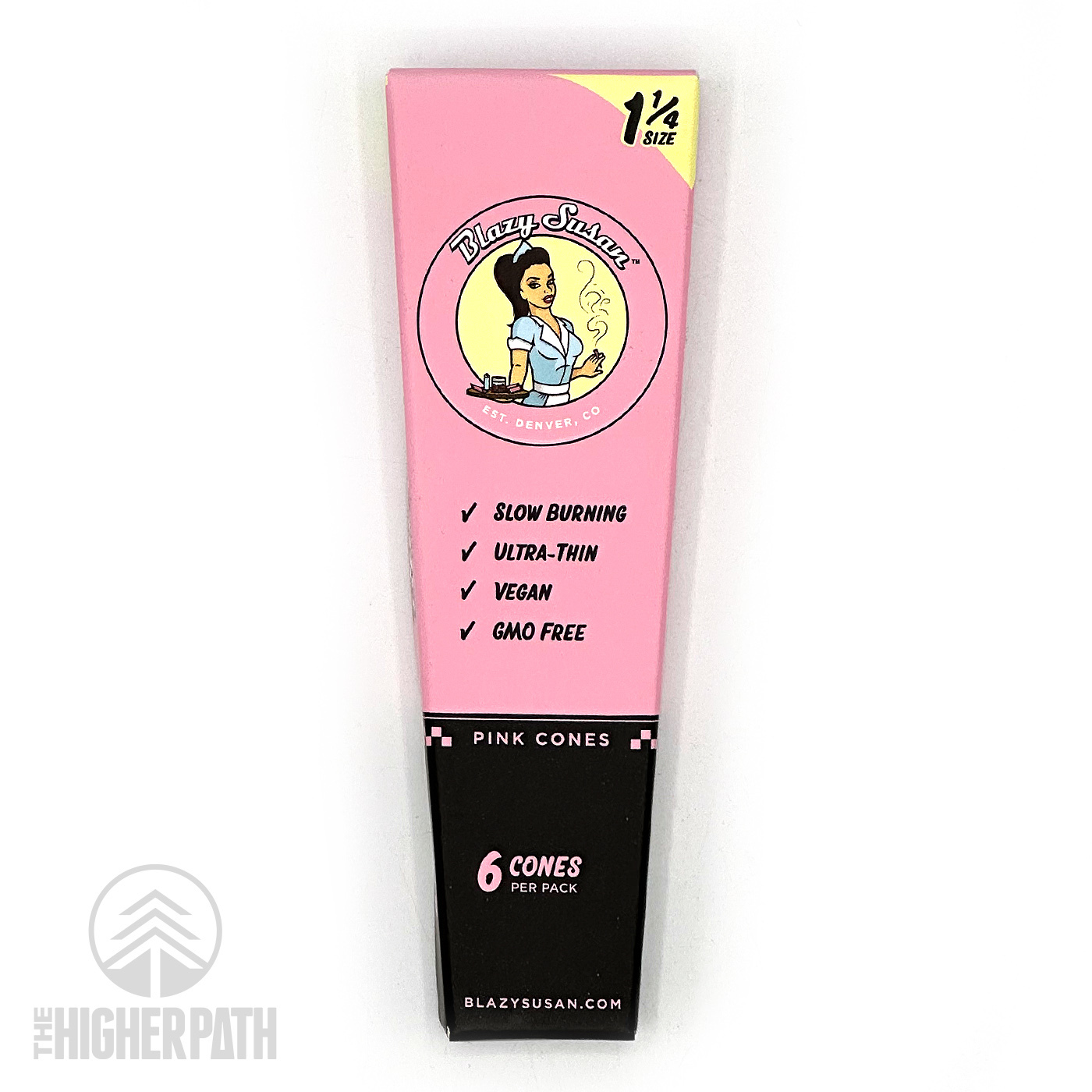 PINK/PURPLE CONES 1 1/4" 6-PACK