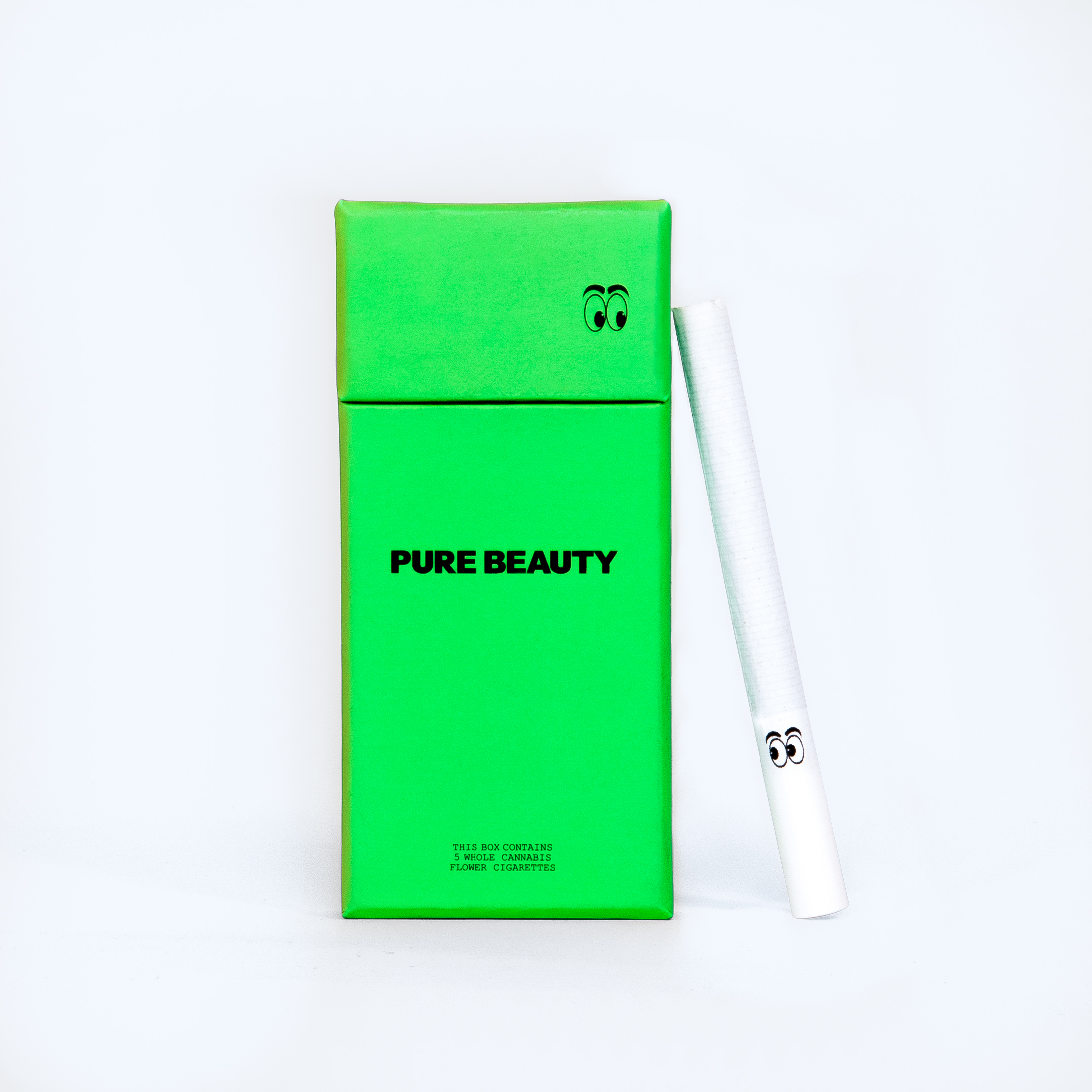 HYBRID CIGS GREEN BOX 0.7G PREROLL 5 PACK