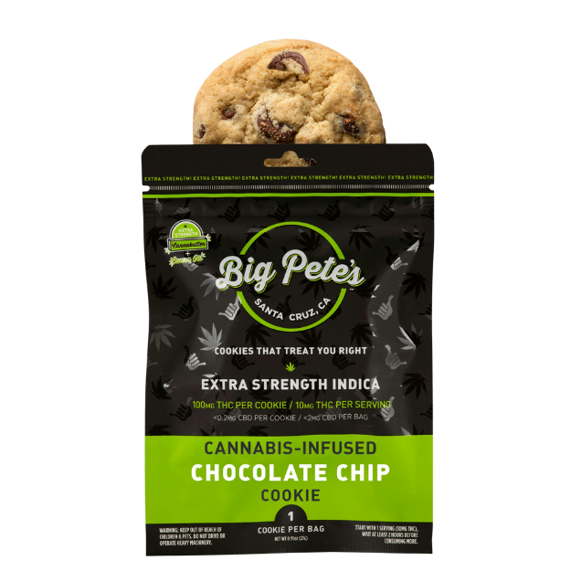 Chocolate Chip Cookie Extra Strength Indica - 100 mg