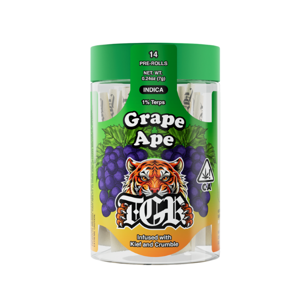 Grape Ape Kief & Crumble Infused - 7 g - 14 Pack