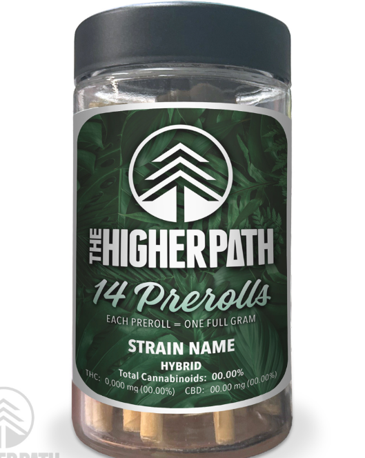 $50 BLUE GELATO 1G PREROLL 14 PACK