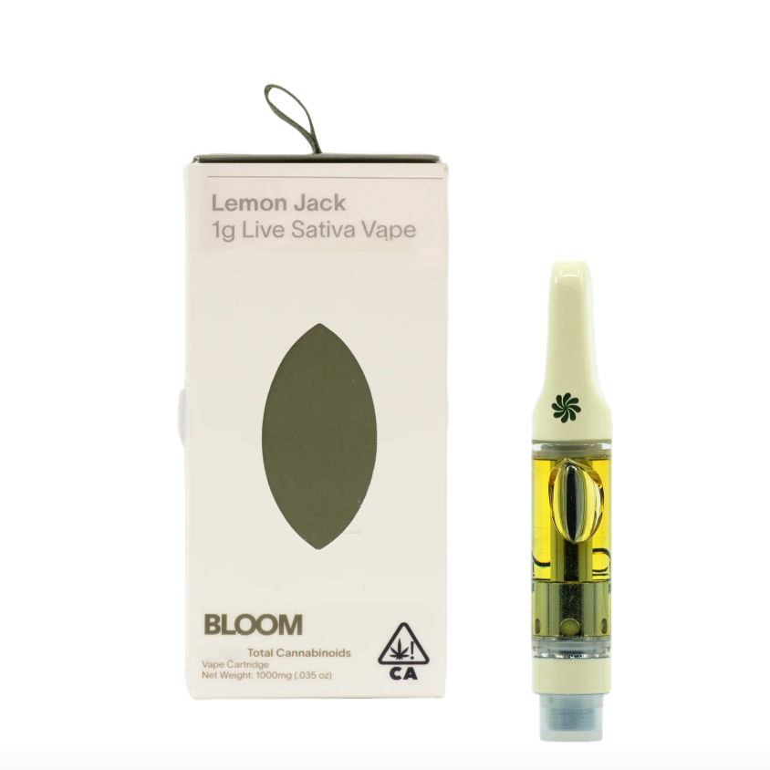 BLOOM LIVE - LEMON JACK 1G VAPE CARTRIDGE