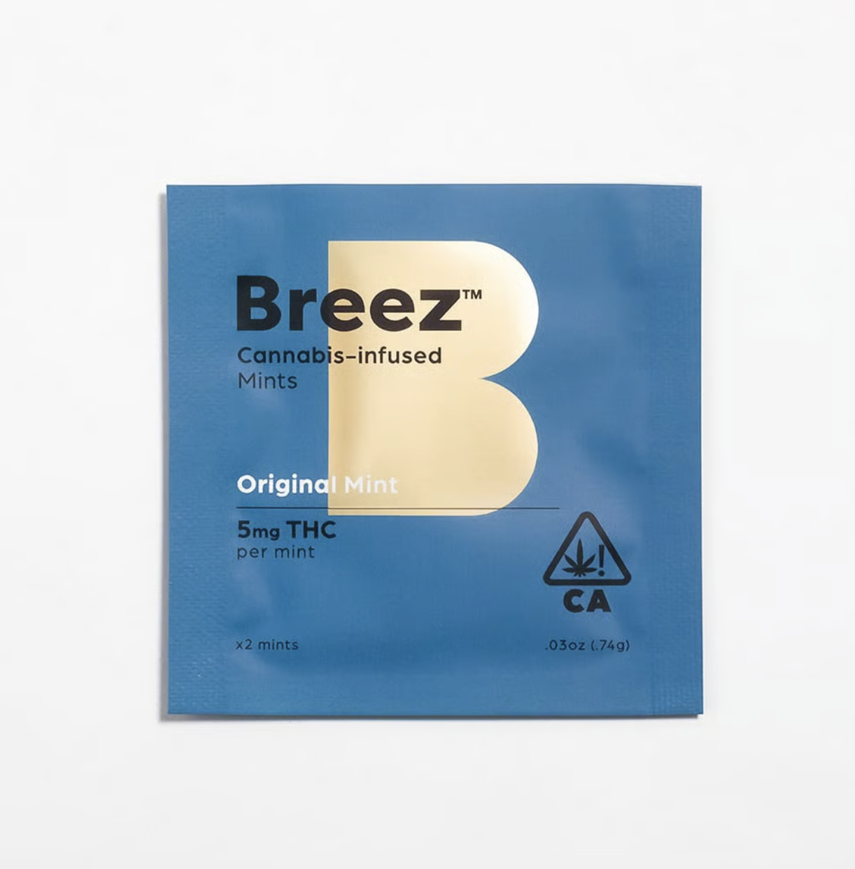 Breez - Original Mint Trial Tablet - 5 mg - 2 Pack