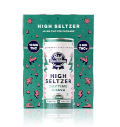DAYTIME GUAVA THCV HIGH SELTZER 4 PACK
