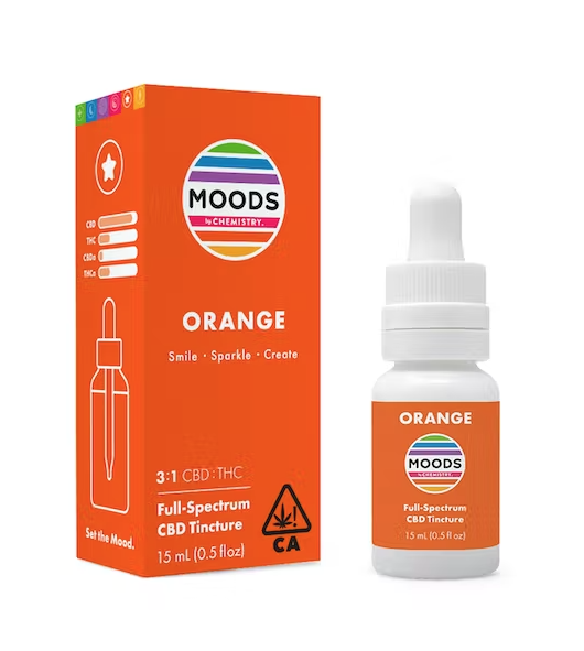 Chemistry - MOODS ORANGE 3:1 CBD THCV FULL SPECTRUM 15ML TINCTURE
