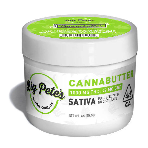 CANNABUTTER SATIVA 1000MG THC