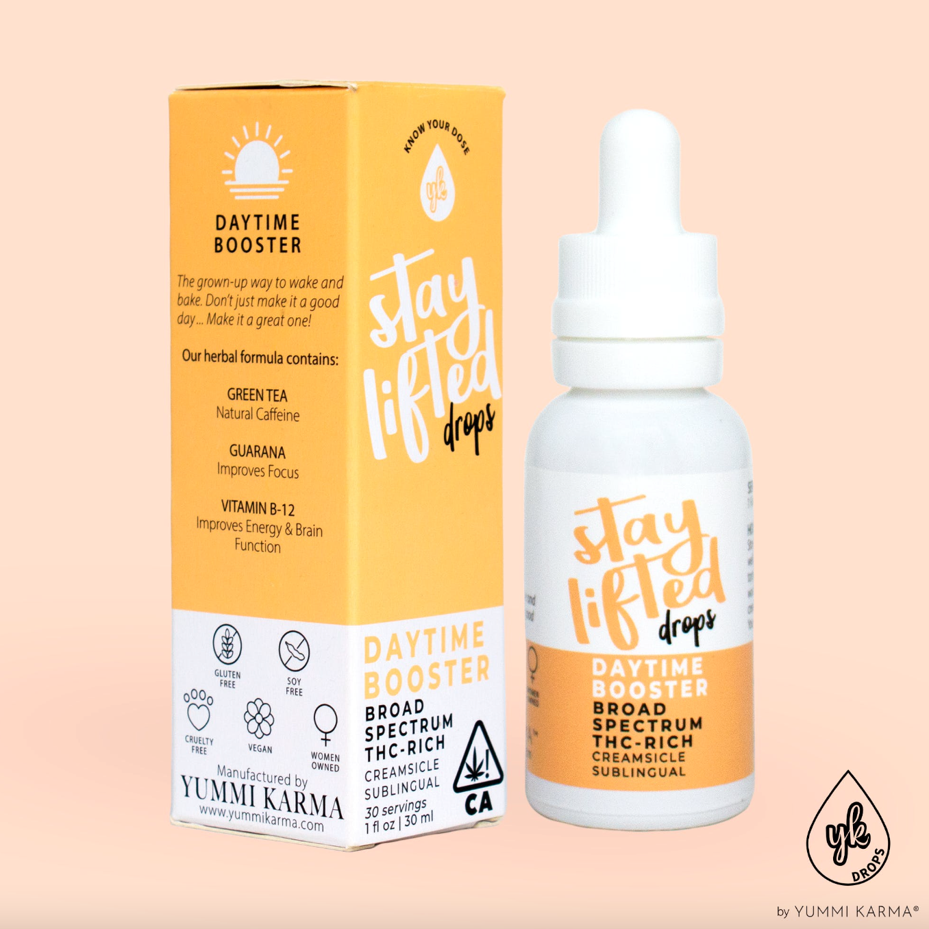 Yummi karma - STAY LIFTED DAYTIME BOOSTER 30ML TINCTURE