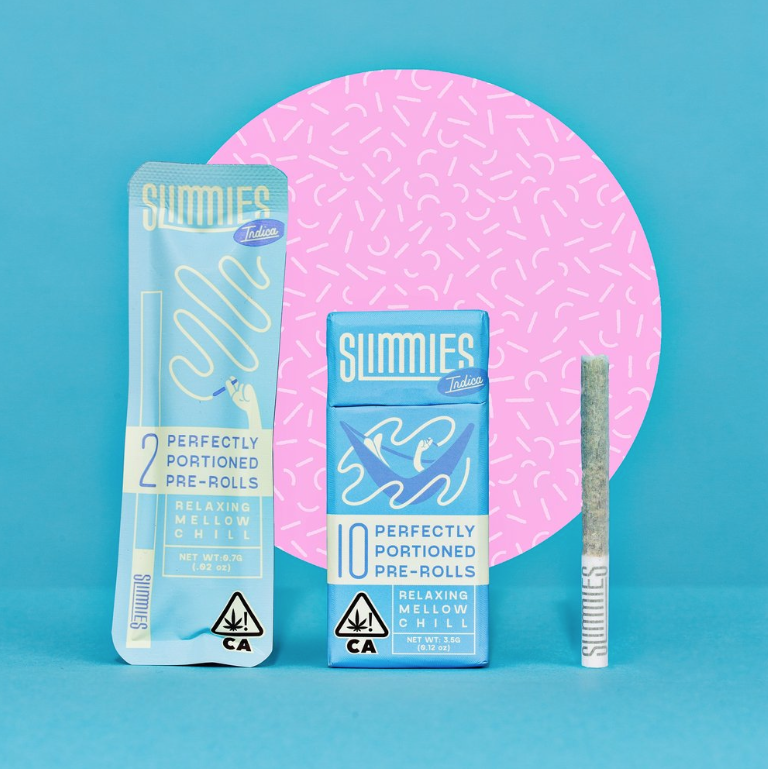 SLIMMIES CHILL 0.35G INDICA PREROLL 2 PACK