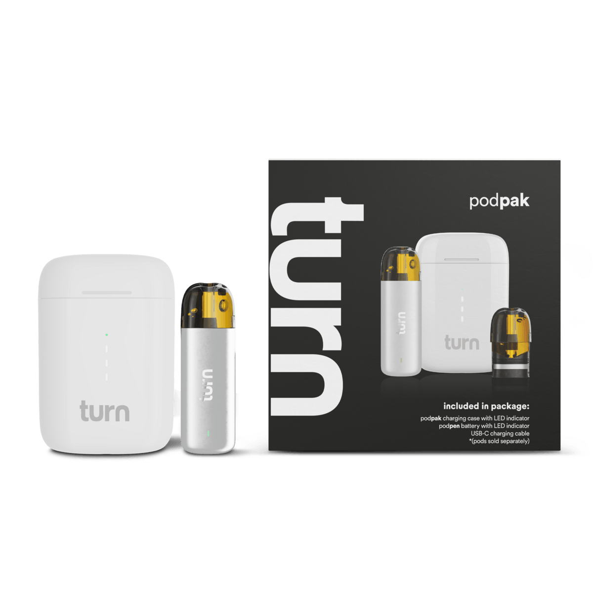TURN BATTERY WHITE