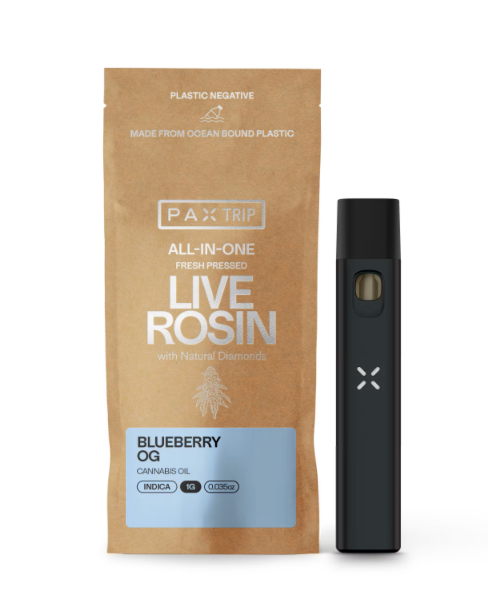 BLUEBERRY OG 1G LIVE ROSIN ALL IN ONE VAPE