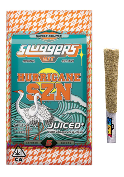 HURRICANE SZN DIAMOND AND HASH INFUSED 5 PACK