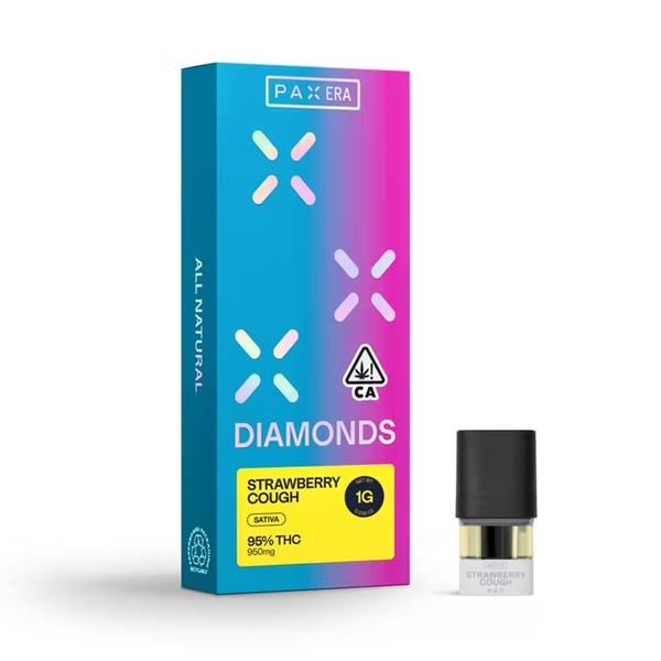 STRAWBERRY COUGH 1G DIAMONDS PAX POD
