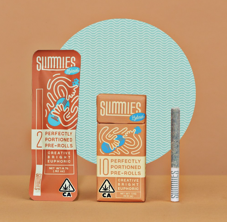 SLIMMIES "CREATIVE" PRE-ROLLS (2-PACK)