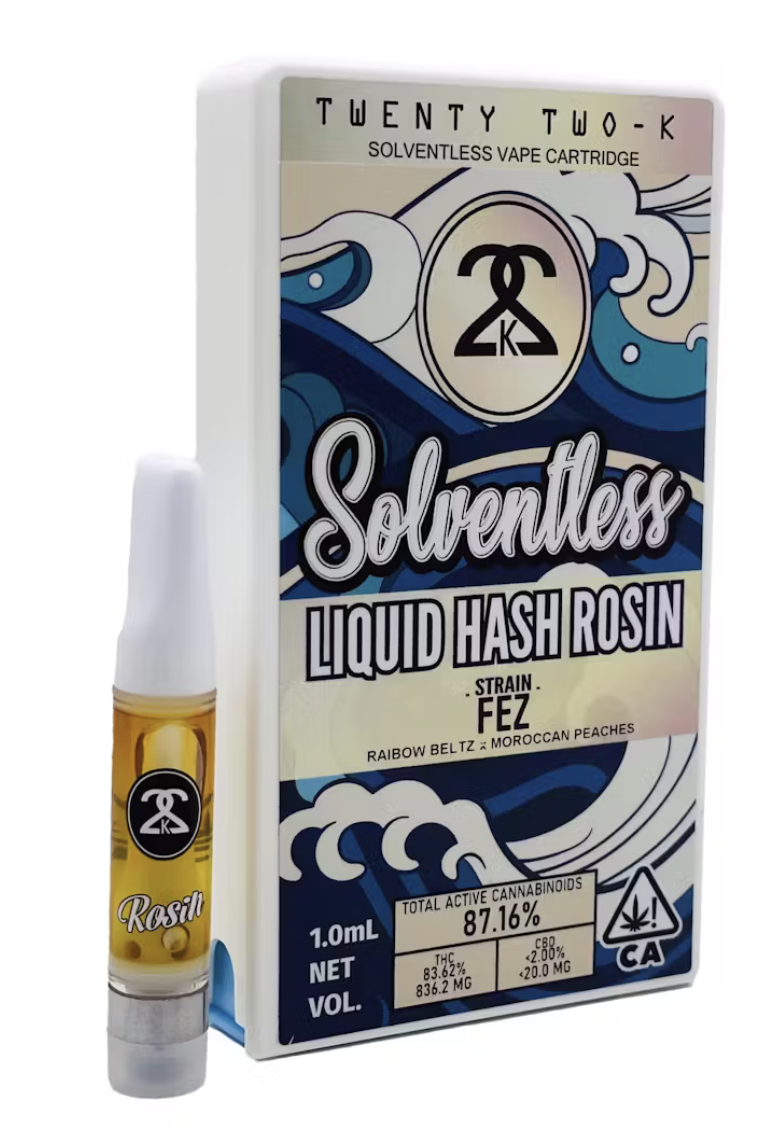 Fez Liquid Hash Rosin Cartridge - 1 g