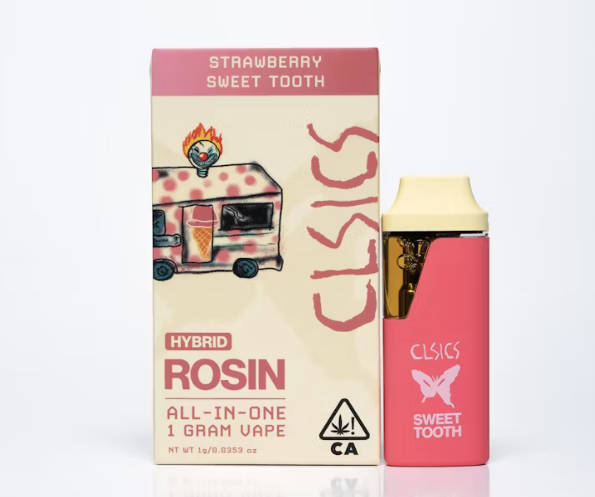 Strawberry Sweet Tooth Live Rosin All In One - 1 g