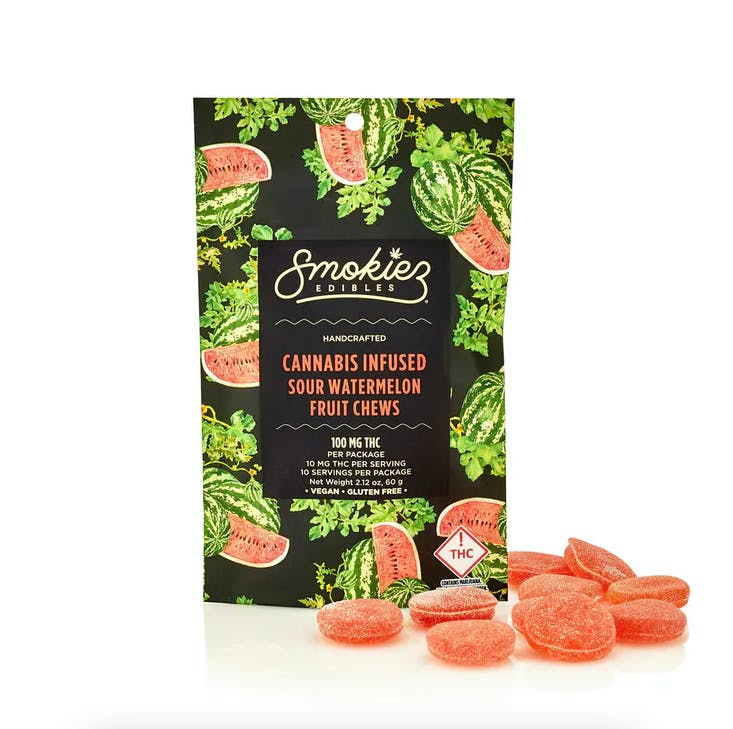SOUR WATERMELON HYBRID GUMMIES