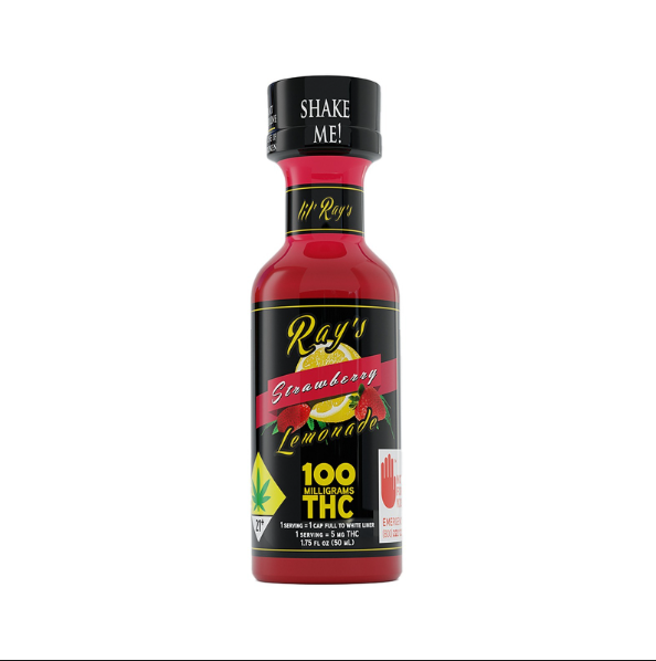 LIL RAYS STRAWBERRY LEMONADE 100MG