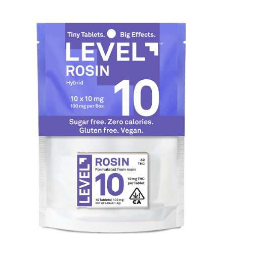 Level 10 Rosin Tablets - 100 mg - 10 Pack