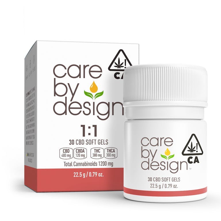1:1 CBD SOFT GEL CAPSULES 10 PACK